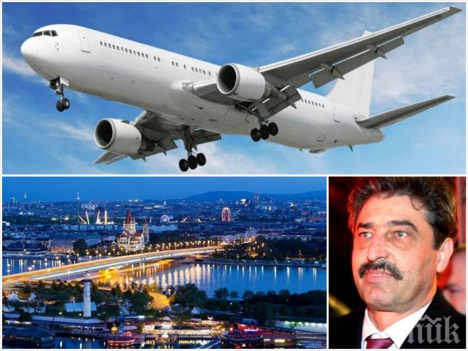 Eксклузивно и само в ПИК! Цветан Василев търси контакти с министри и бизнесмени чрез подставени лица! В събота отказал да се качи на самолета от Виена, отлага връщането си в България!