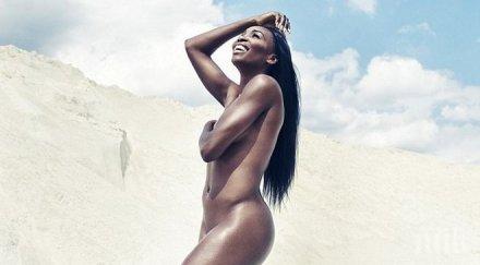 винъс уилямс томаш бердих съблякоха чисто голи благотворителна кампания снимки