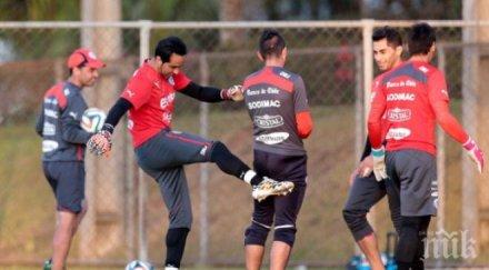 хеликоптер бразилска телевизия прекрати тренировката чили