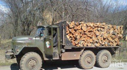 задържаха мъж незаконна сеч шумен