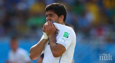 шок кръвожадният суарес опитал ухапе киелини миналата година снимка