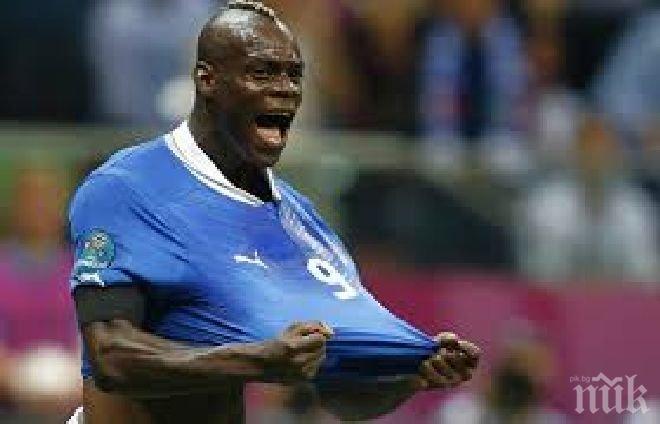 Психологът на Италия атакува Балотели: Ако беше бял, нямаше да си на Световното!