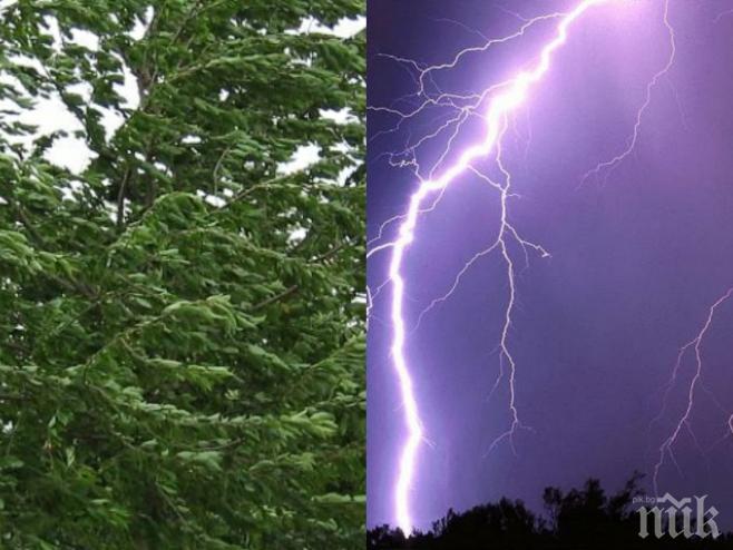 Метеоролог от БАН предупреждава: Гръмотевичните бури и градушките ще ни връхлитат и през юли!