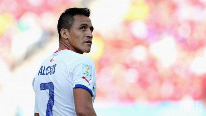 Алексис Санчес се притеснява от домакинско съдийство