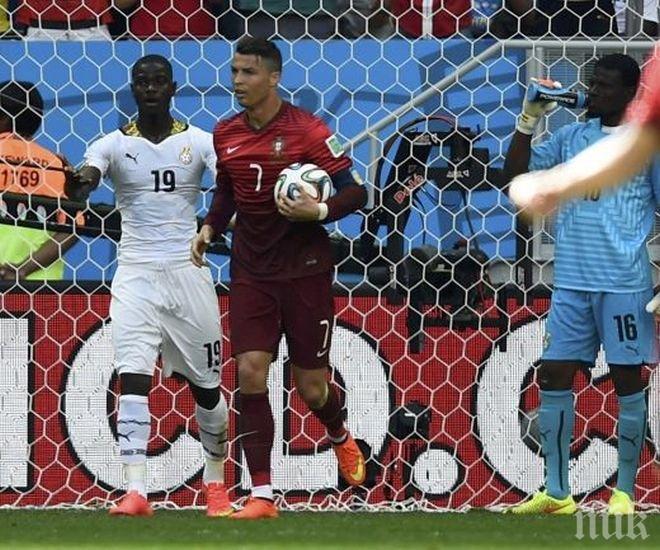 Роналдо се отпуши, пирова победа за Португалия (видео)