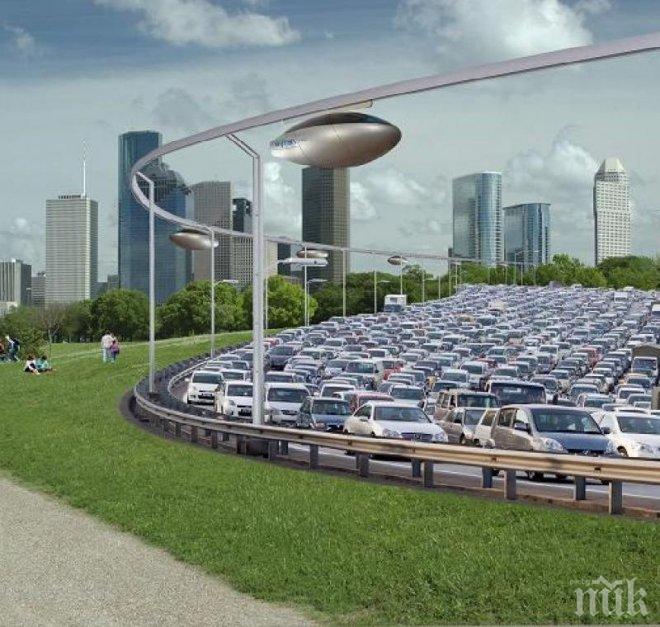 В Тел Авив ще построят транспортна мрежа за коли в небето