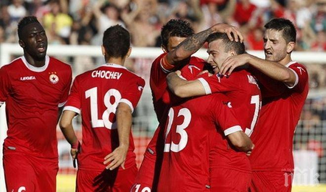 ЦСКА завърши наравно 1:1 срещу Криля Советов в контрола