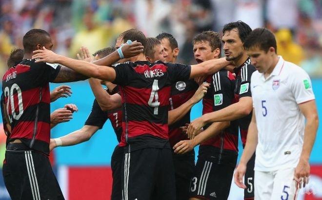 Честна Германия победи САЩ, и двата отбора продължават (видео)