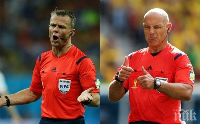 Уеб и Куйперс ще ръководят южноамериканските 1/8-финали на Мондиал 2014