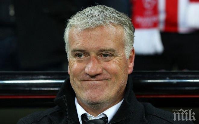 Дешан притеснен от жегата в Бразилия