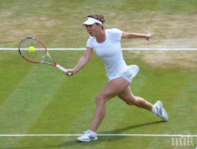 Симона Халеп върви към полуфинал срещу Шарапова. Румънката: Време е да я победя