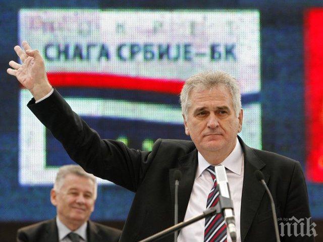 Освиркаха сръбския президент в Косово