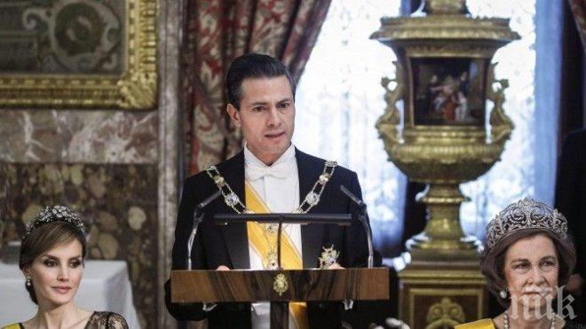 Президентът на Мексико благодари на националния тим