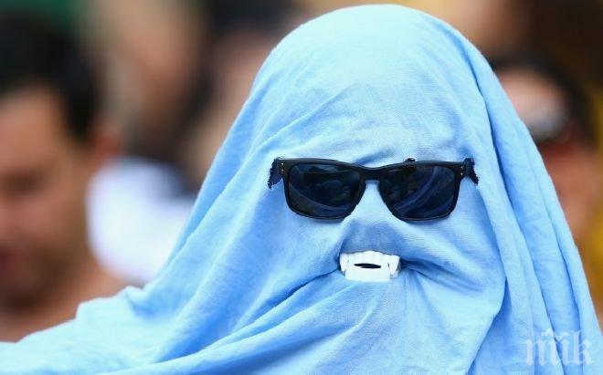 Фенове на Колумбия и Уругвай се пердашат на Маракана