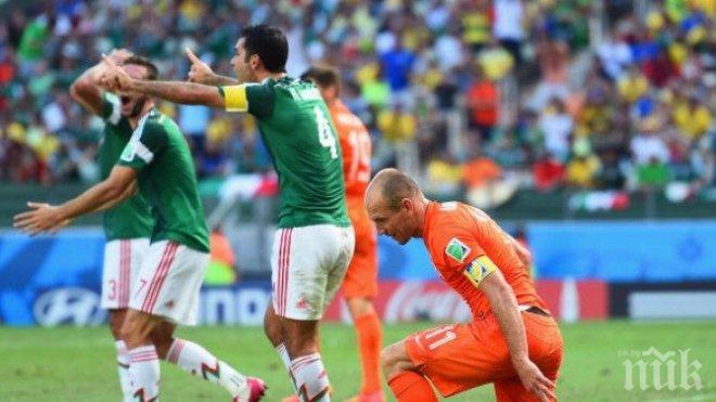 Ариен Робен се извини иронично за гмуркането