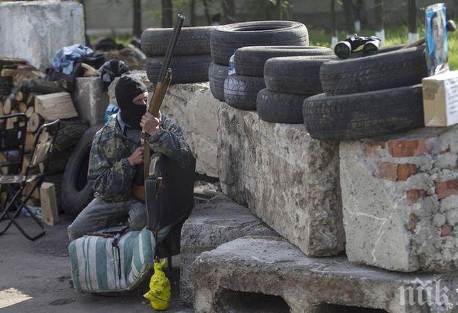 Обстрелваха контролно-пропускателен пункт на украинските сили до Славянск