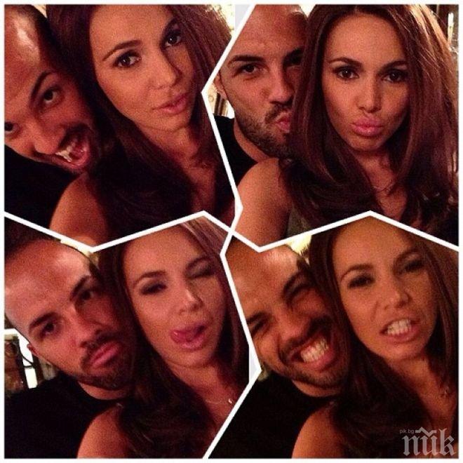 Aлисия седна на една маса със свекъра Боби Михайлов, вдигнаха купон за рожден ден (снимки)