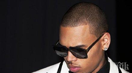 крис браун препи холивудско парти бодигардовете изнесоха ръце