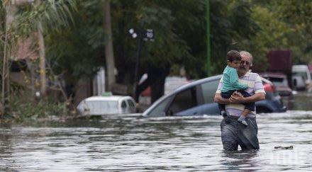 двама души загинали наводнение северната част аржентина