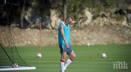 бербатов фалкао започнаха тренировки монако снимки