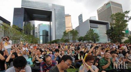 полицията хонконг арестувала 500 души време протест