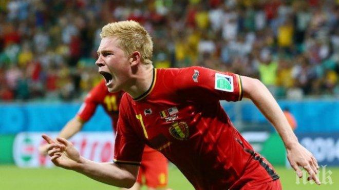 Белгия надигра САЩ в драматичен мач с продължения