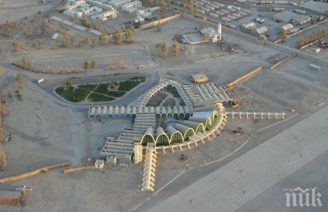 МО: Летище Кандахар бе обстрелвано с ракети, няма пострадали българи