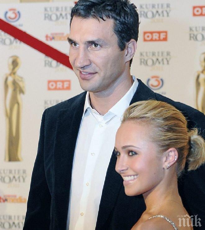 Годеницата на Кличко: Ще имам близнаци
