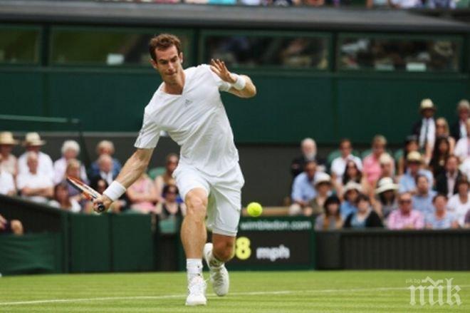 Мъри продължава напред без загубен сет