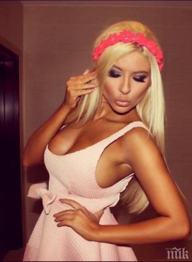 Андреа не може да паркира, шокира посетителите в столичен мол