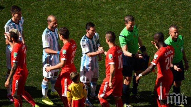 Швейцария не се дава на Аржентина, ще има продължения след нулево равенство