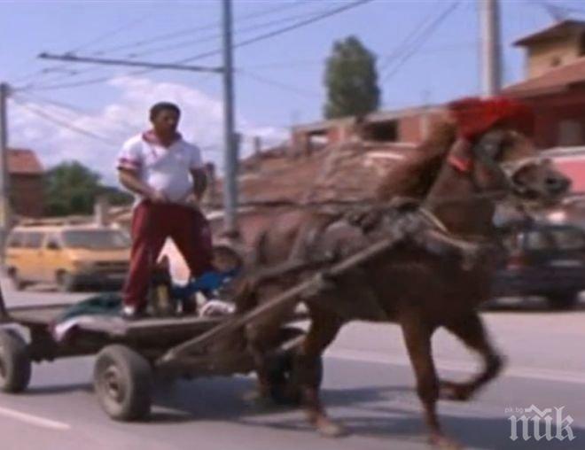 Багери събарят къщи в ромския „Гъбена махала“ във Варна