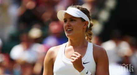 южени бушар първата канадка историята достигала финал големия шлем