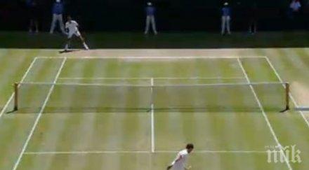 джокович взе първия сет григор