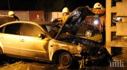 запалиха колата бивш шеф алианц банк знаел атакува