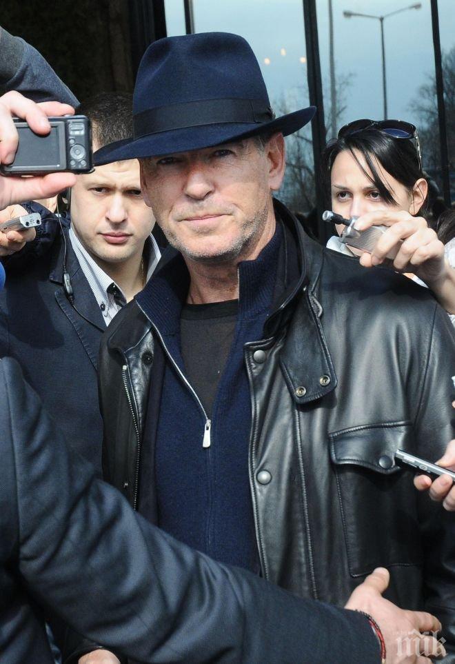 Пиърс Броснан пак в България
