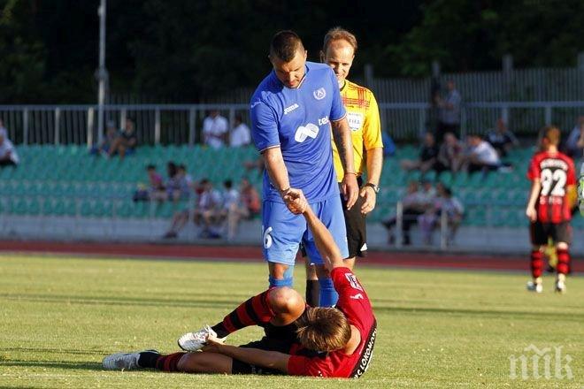 От Левски са в шок: Валери Божинов е с 5 килограма над нормата, минава на диета