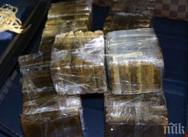 Издирват българи, замесени в далавера със 17 тона хашиш за 400 млн. евро