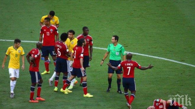 Радамел Фалкао бесен на селесао: За следващия мач не забравяйте да извикате съдията!