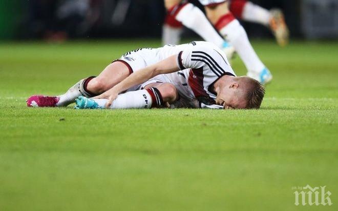 Седем футболисти от германските национали се простудиха