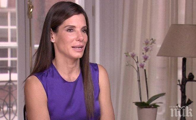 Сандра Бълок с ново гадже
