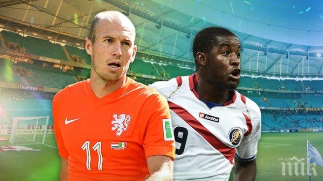 Ще се опълчи ли Коста Рика на вдъхновената Холандия?