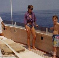 Пуснаха неизвестна снимка на принцеса Даяна по бански