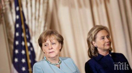хилари клинтън ангела меркел великият лидер европа
