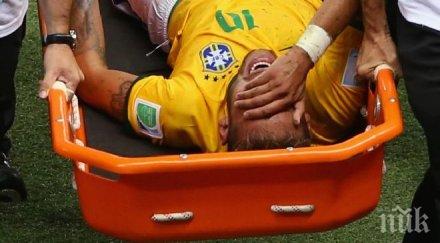 късмет неймар играе финала бразилия класира