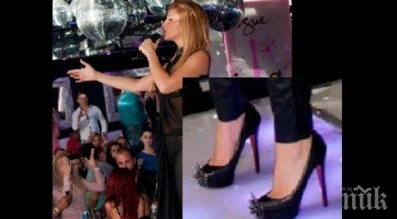 фолк певицата анелия обувки близо 100 000 лева