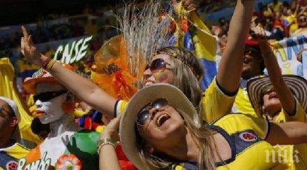 мондиал 2014 втори посещаемост историята засега