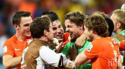 драма холандия елиминира коста рика дузпи лалетата пребориха съдбата финал