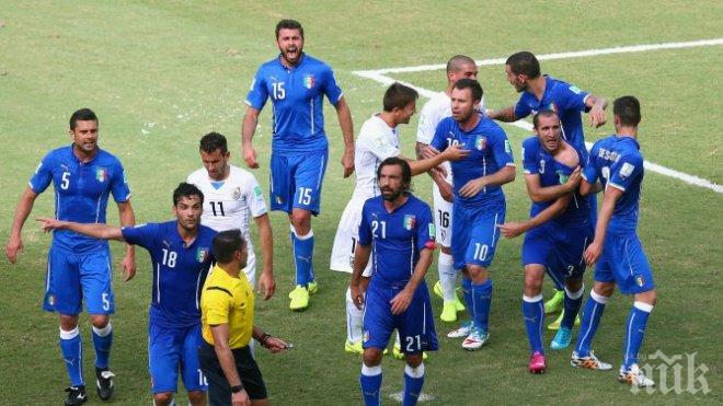 Повериха Бразилия-Германия на съдията, който не видя ухапването на Суарес