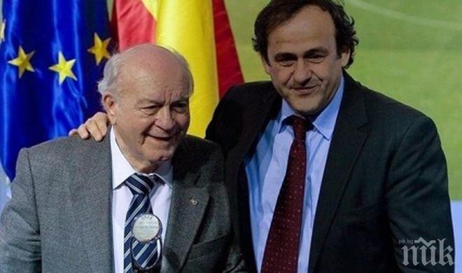 Мишел Платини: Ди Стефано беше истински магьосник на терена

